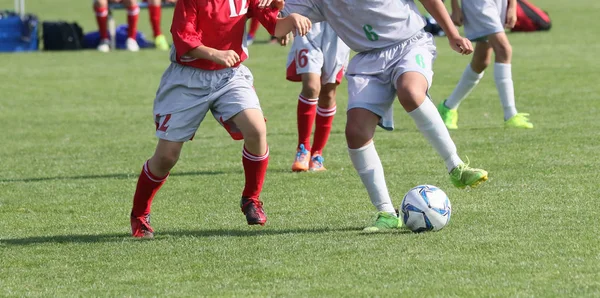 Jogo de futebol no japão — Fotografia de Stock