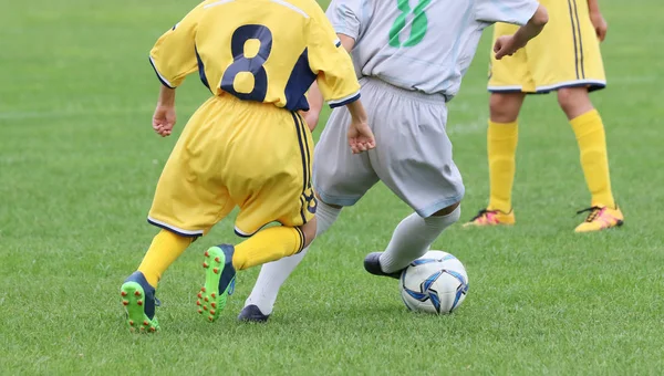 Partido de fútbol en Japón — Foto de Stock