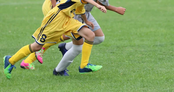 Partido de fútbol en Japón — Foto de Stock