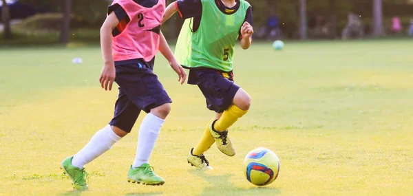 Partita di calcio in Giappone — Foto Stock