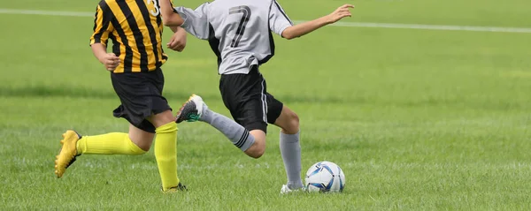 Fotbollsmatch i Japan — Stockfoto