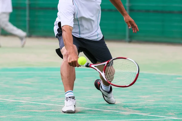 在日本的网球运动员 — 图库照片