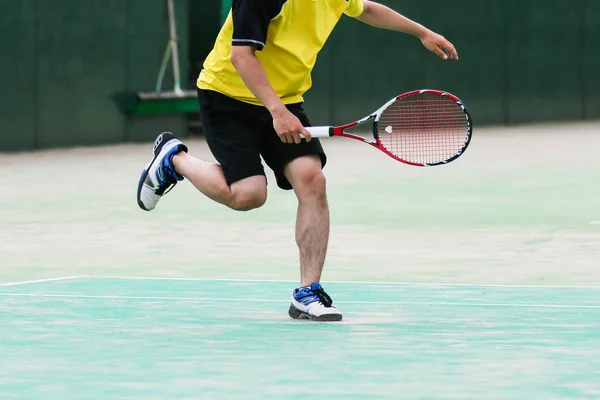 Тенісист в Японії — стокове фото