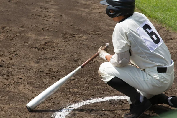 在日本的棒球比赛 — 图库照片