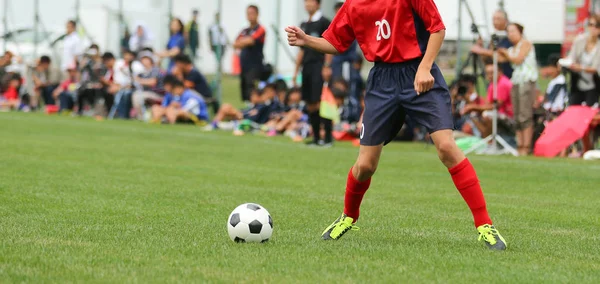 Voetbalwedstrijd in Japan — Stockfoto