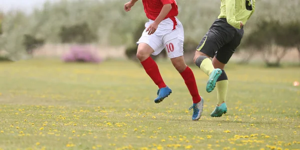 Partido de fútbol en Japón —  Fotos de Stock