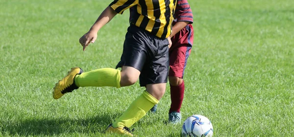 Partita di calcio in Giappone — Foto Stock