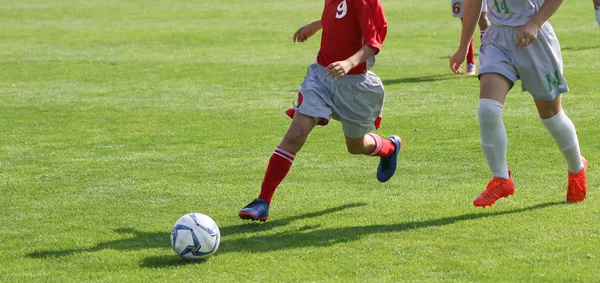 Partita di calcio in Giappone — Foto Stock