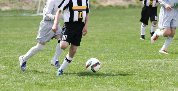 Partita di calcio in Giappone — Foto Stock