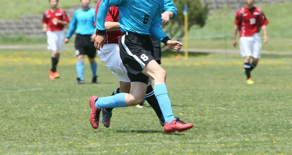 Voetbalwedstrijd in Japan — Stockfoto