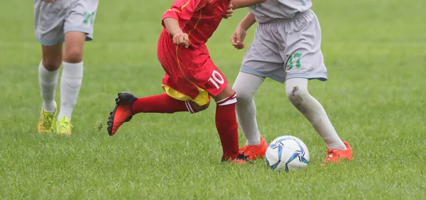 Partido de fútbol en Japón — Foto de Stock