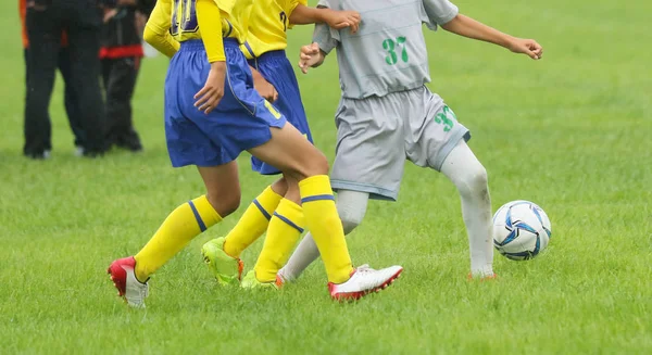 Pertandingan sepak bola di Jepang — Stok Foto