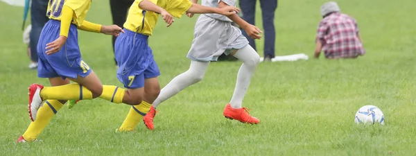 Voetbalwedstrijd in Japan — Stockfoto