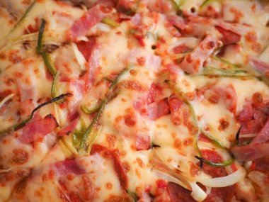 pizza kafede kapatın