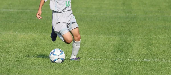 Partita di calcio in Giappone — Foto Stock