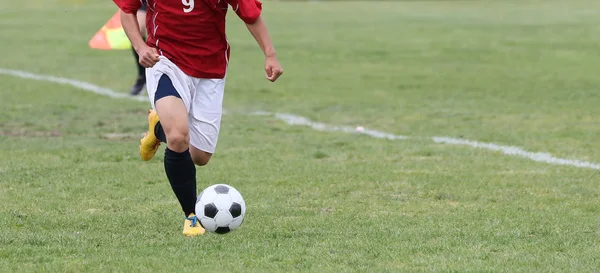 Jogo de futebol no japão — Fotografia de Stock