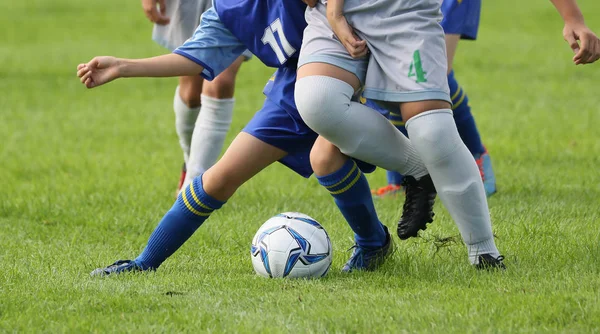 Partita di calcio in Giappone — Foto Stock