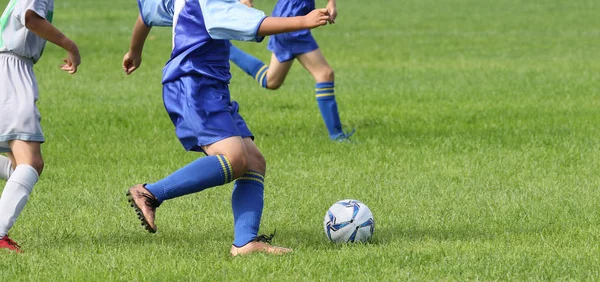 Jogo de futebol no japão — Fotografia de Stock