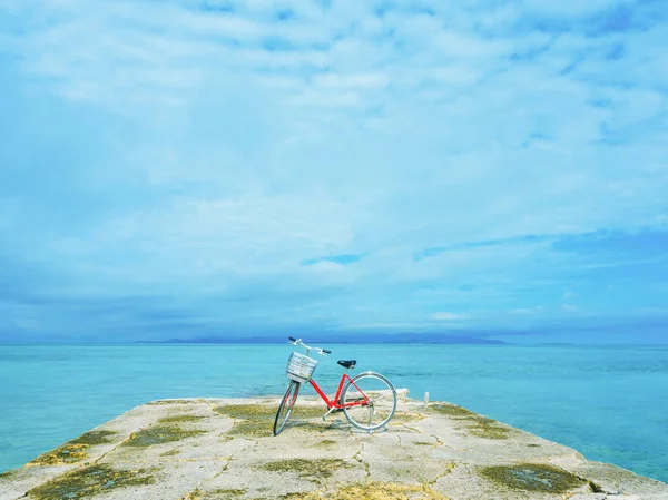 Strand im Sommer okinawa — Stockfoto