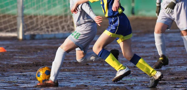 Voetbalwedstrijd in Japan — Stockfoto