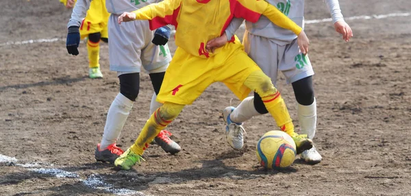 Voetbalwedstrijd in Japan — Stockfoto