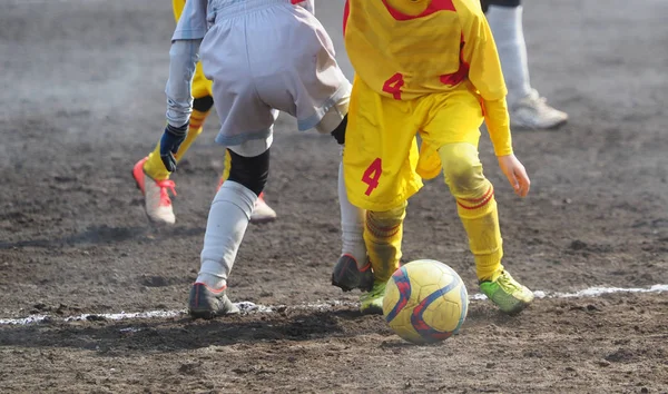 Mecz piłki nożnej w Japonii — Zdjęcie stockowe