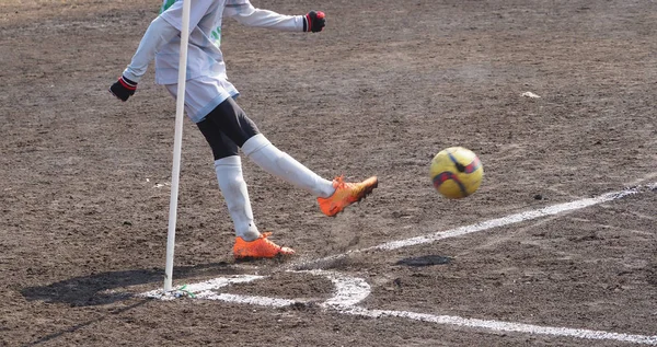 Match de football au Japon — Photo