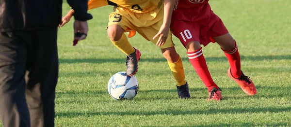 Partido de fútbol en Japón — Foto de Stock