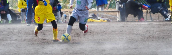 Voetbalwedstrijd in Japan — Stockfoto