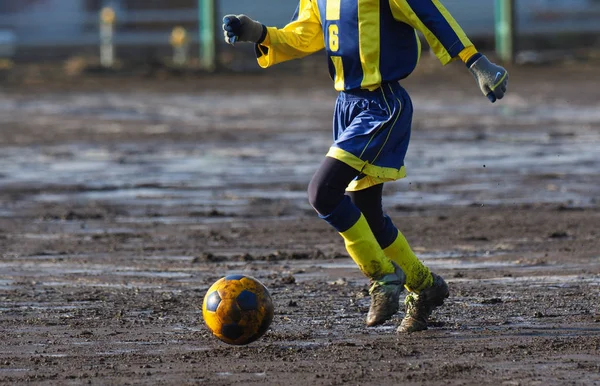 Fotbalový zápas v Japonsku — Stock fotografie