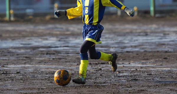 Fotbalový zápas v Japonsku — Stock fotografie