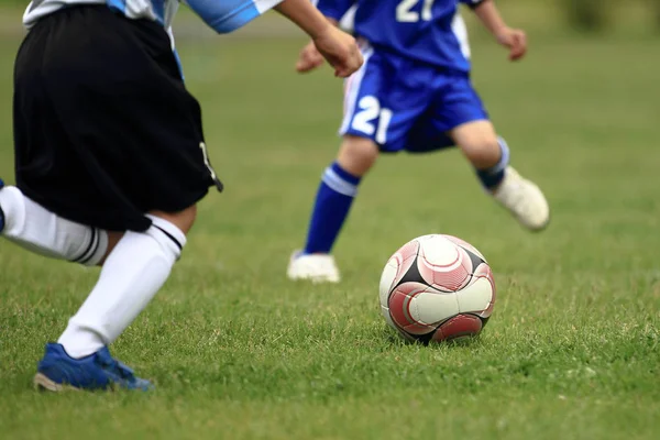 Jogo de futebol no japão — Fotografia de Stock