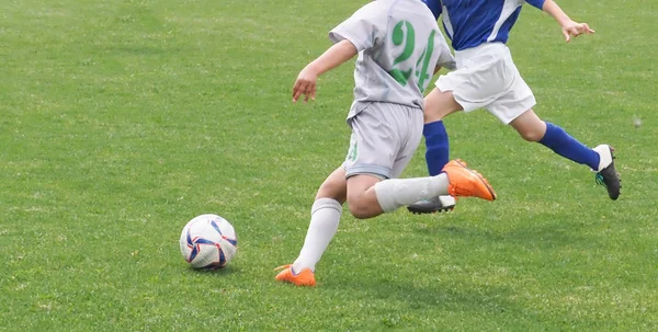 Partido de fútbol en Japón — Foto de Stock