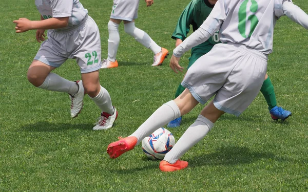 Jogo de futebol no japão — Fotografia de Stock