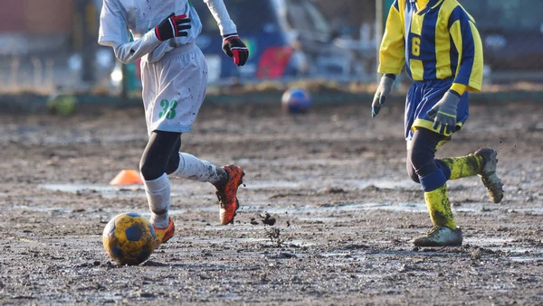 Match de football au Japon — Photo