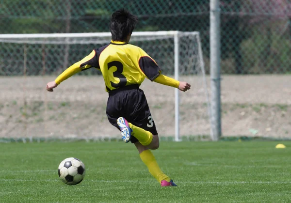 Jogo de futebol no japão — Fotografia de Stock