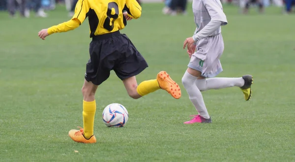 Fotbalový zápas v Japonsku — Stock fotografie