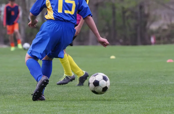 Partido de fútbol en Japón —  Fotos de Stock