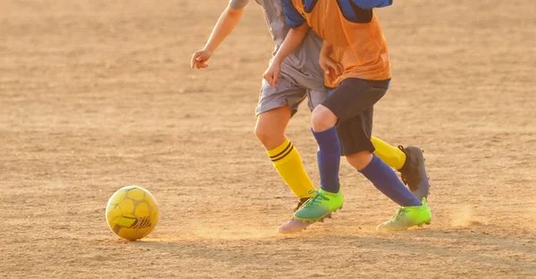 일본에서의 축구 경기 — 스톡 사진