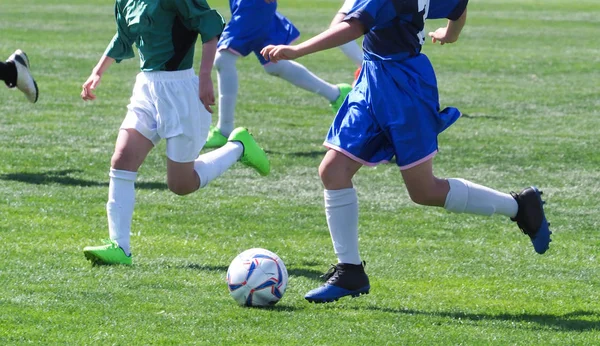 Jogo de futebol no japão — Fotografia de Stock