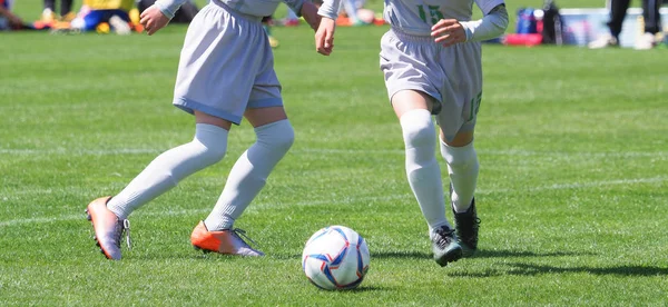 Jogo de futebol no japão — Fotografia de Stock