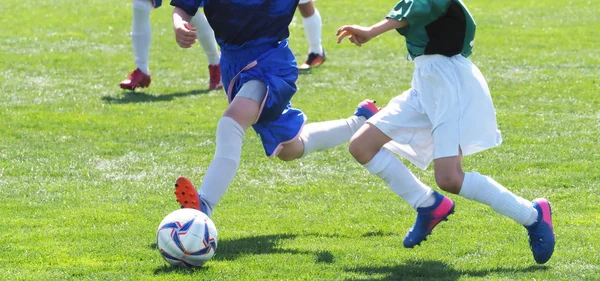 Partido de fútbol en Japón — Foto de Stock