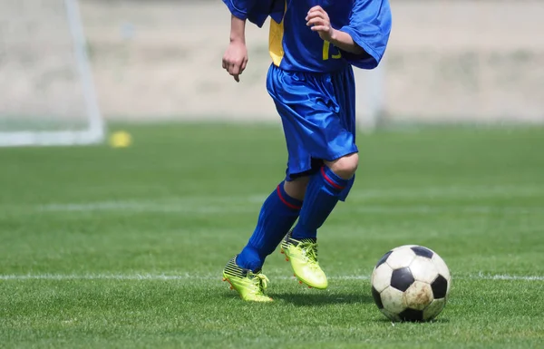 Pertandingan sepak bola di Jepang — Stok Foto