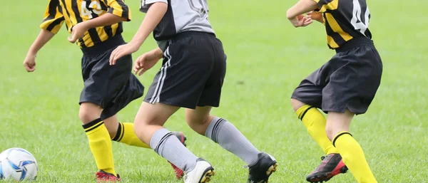 Voetbalwedstrijd in Japan — Stockfoto