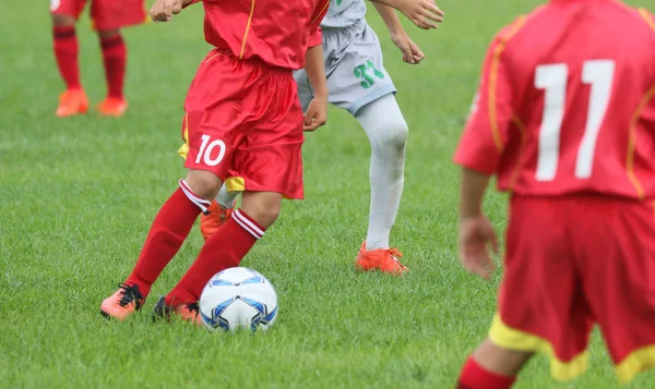 일본에서의 축구 경기 — 스톡 사진