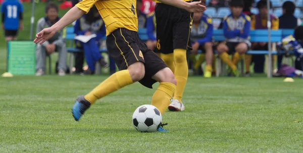 Match de football au Japon — Photo