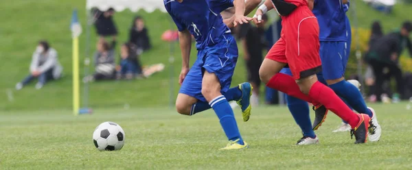 Partido de fútbol en Japón — Foto de Stock