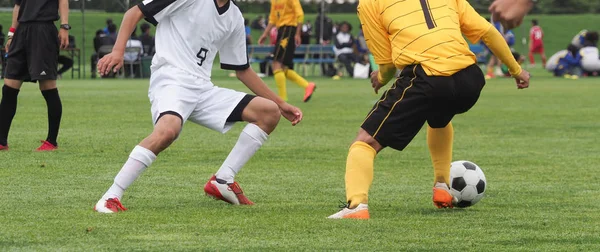 Partido de fútbol en Japón —  Fotos de Stock