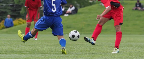 Pertandingan sepak bola di Jepang — Stok Foto