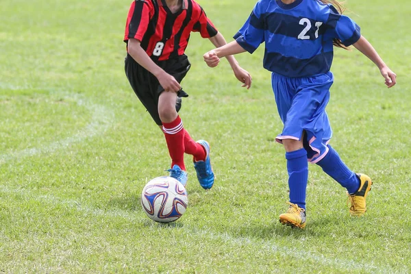 Jogo de futebol no japão — Fotografia de Stock